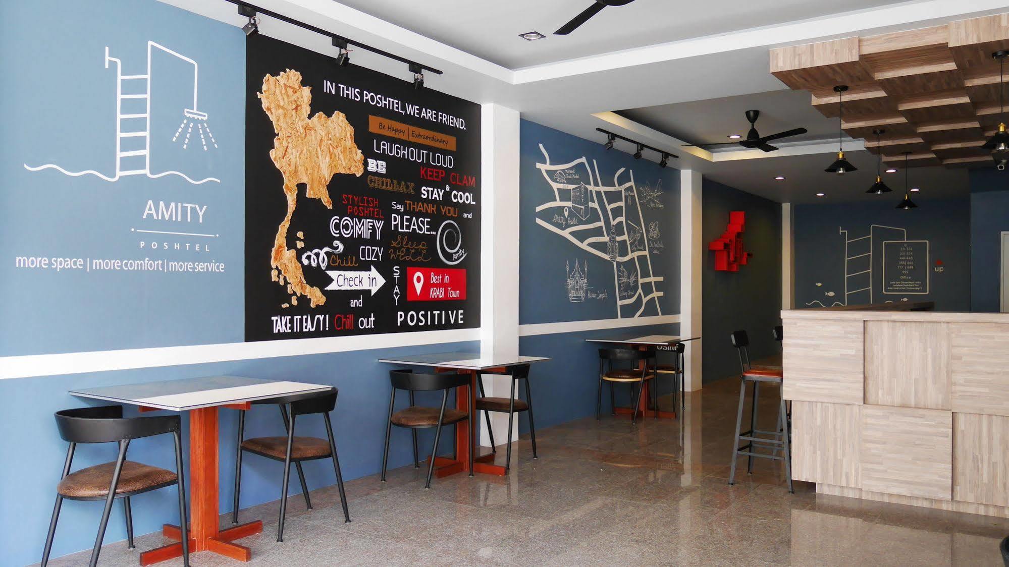 Amity Poshtel Hostel Krabi Exterior photo